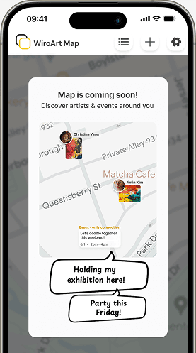 Wiroart Artist painting