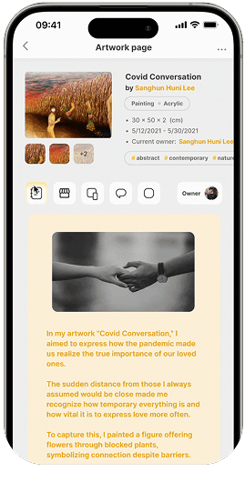 Wiroart Artist painting