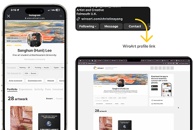 Wiroart Artist painting